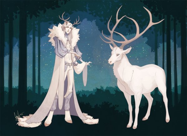 Олений Король аниме