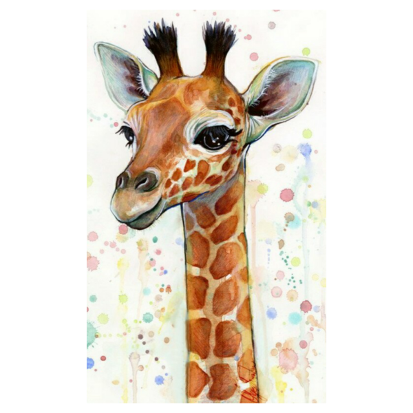 Акварельные животные