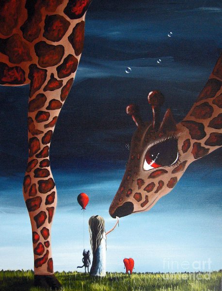 Сюрреалистические Жирафы