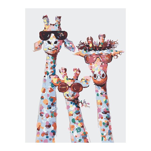 Цветные Жирафы