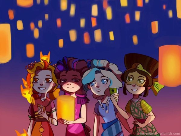 Сказочный патруль Fantasy Patrol Снежка snowy алёнка Helena