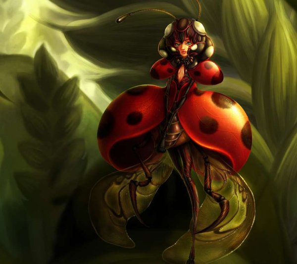 Божья коровка фэнтези