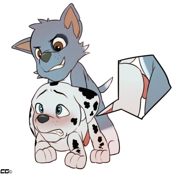 Щенячий патруль Маршал и Рокки