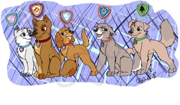 Щенячий патруль Зума и Рокки любовь