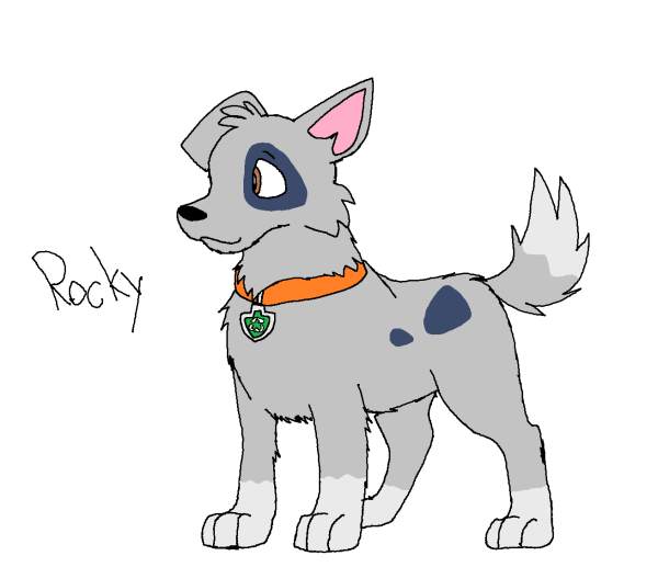 Щенячий патруль Рокки и тундра любовь