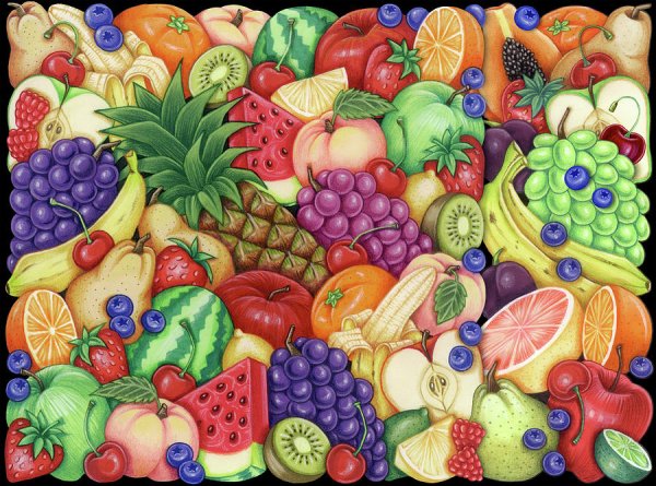 Фрукты арт