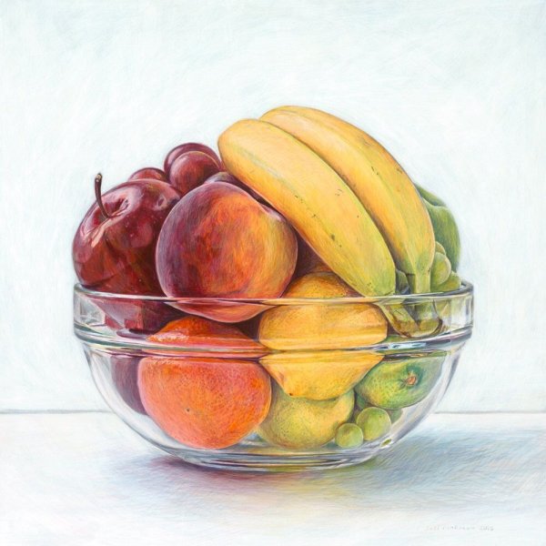 Фрукты акварелью