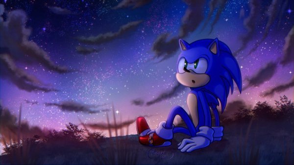 Соник милый арт
