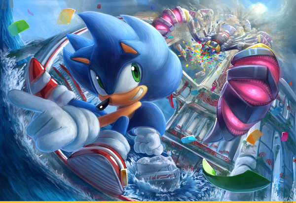 Sonic the Hedgehog арт