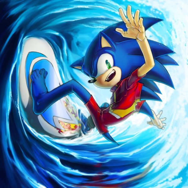 Арты по Сонику