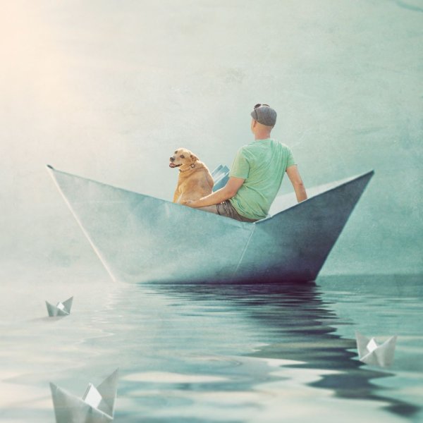 Лодка сюрреализм