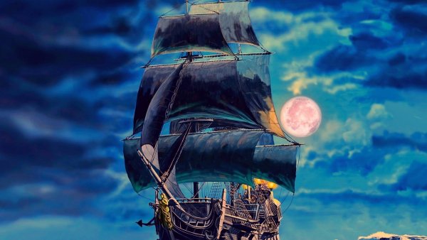 Летучий голландец и черная Жемчужина