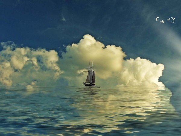 Одинокий парусник