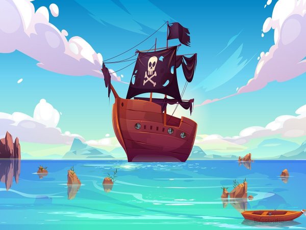 Пиратский корабль