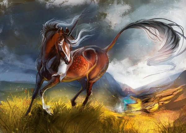 Лошади волшебные