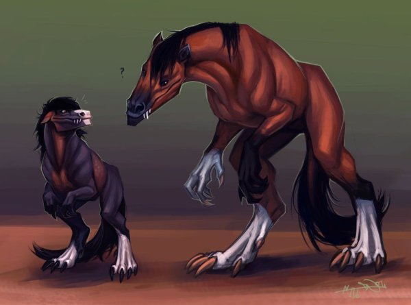 Хищная лошадь