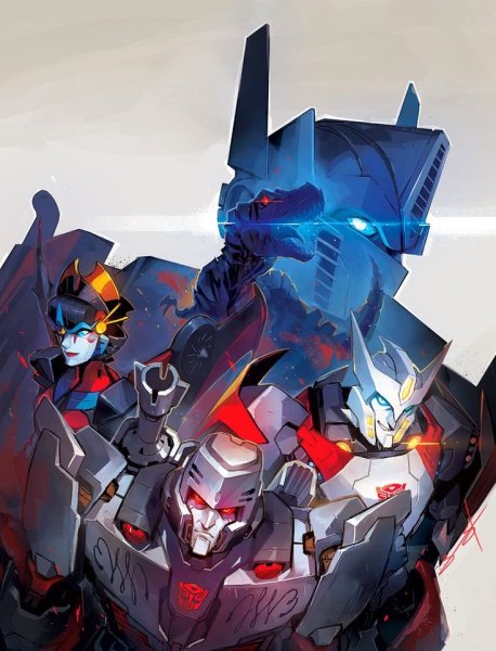 Transformers IDW Оптимус и Виндблейд