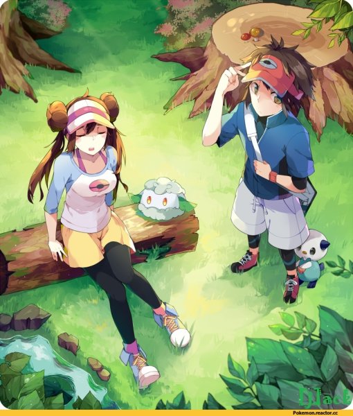 Клемон покемон арт