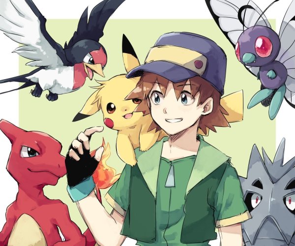 Покемоны Ричи и Эш