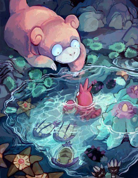 Покемоны арты