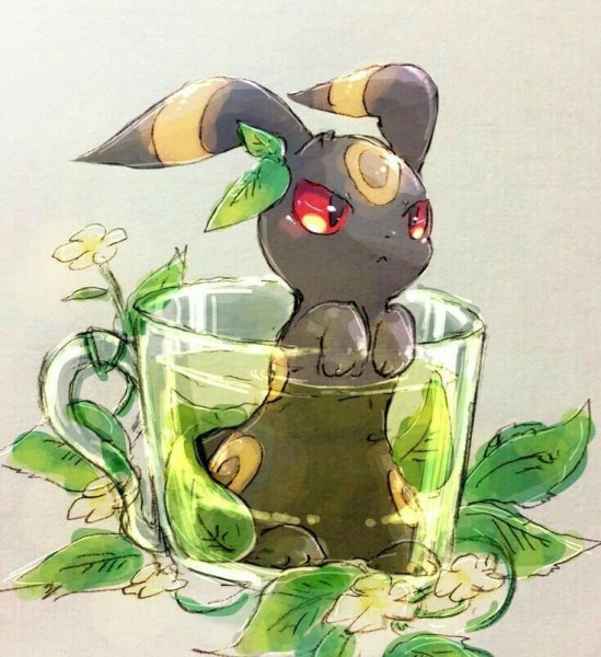 Травяные покемоны арт