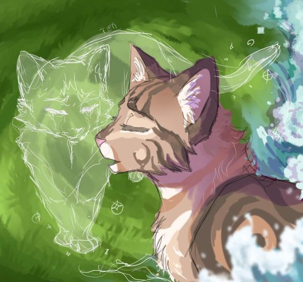 Коты Воители Пестролистая племя