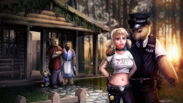 Маша и медведь аниме арты