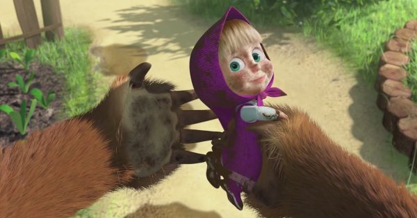 Маша и медведь 18 серия большая стирка