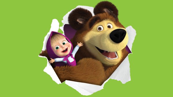 Картинки на рабочий стол Маша и медведь