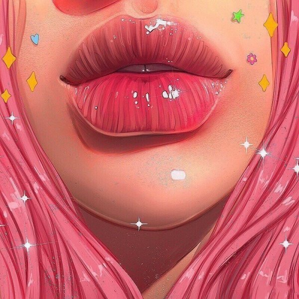 Губы арт