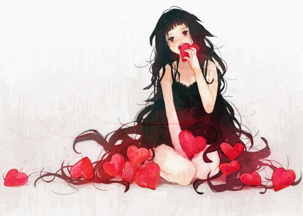 Аниме сердце