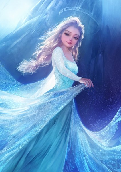 Эльза современная арт