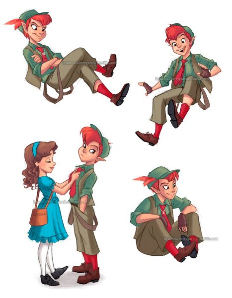 Питер Пэн и Венди арт