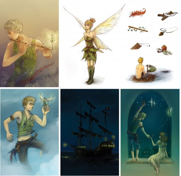 Питер Пэн арт похититель детей