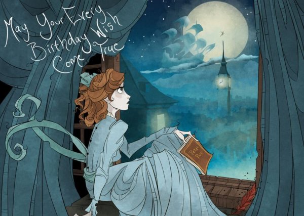 Питер Пэн и Венди фан арт