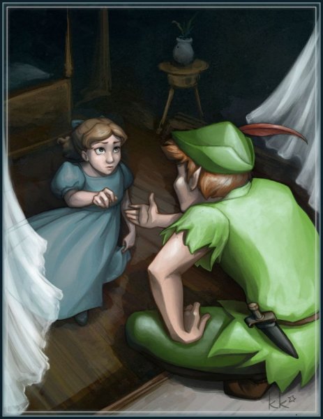 Питер Пэн фан арт