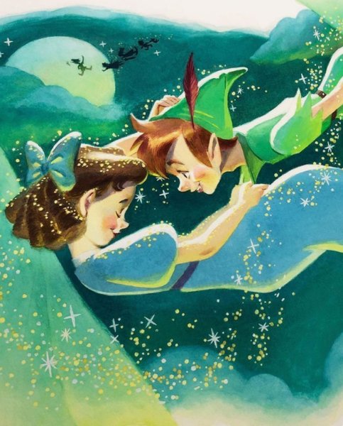 Питер Пэн и Венди арт