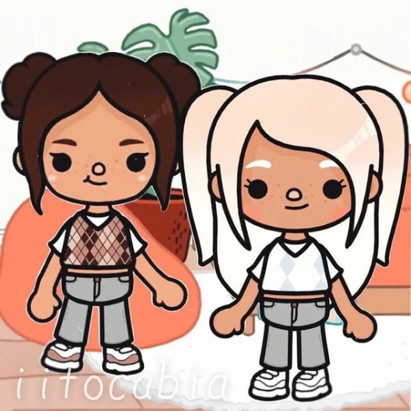 Тока бока для срисовки