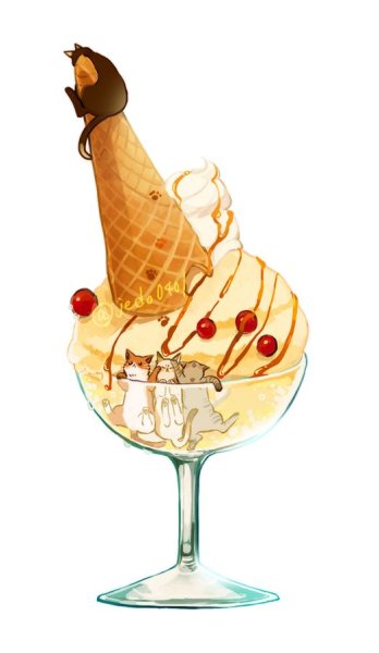 Мороженое арт