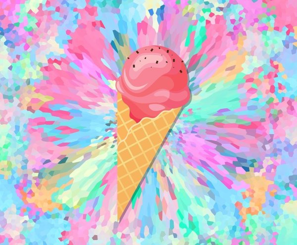 Мороженое фон