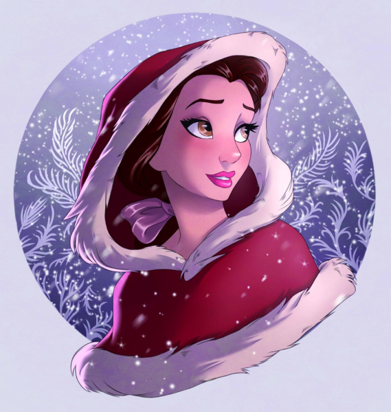 Принцессы Диснея арт Моана