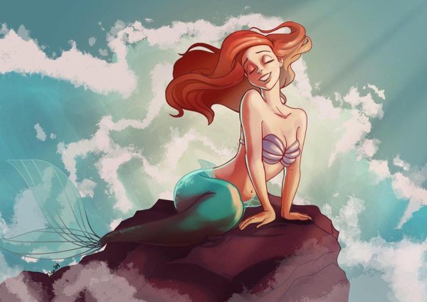 Принцесса Ариэль арт