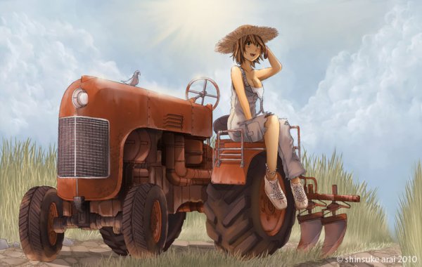 Тракторист аниме