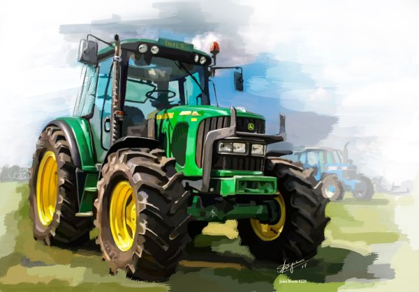 Трактор МТЗ Джон Дир