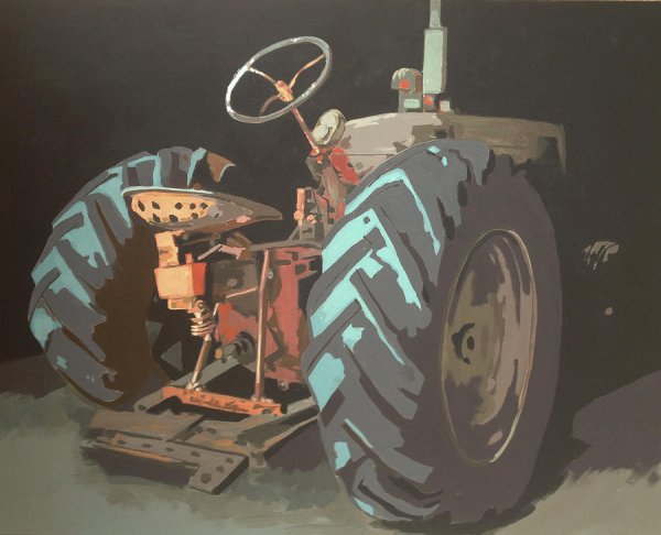 Трактор арт