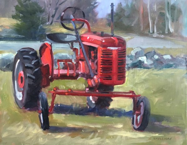 Трактор арт