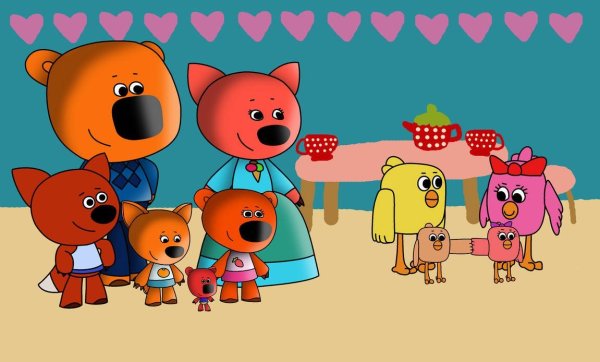 Мимимишки кега и Лисичка