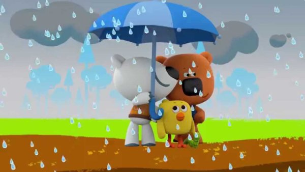 Мимимишки Кеша и тучка любовь