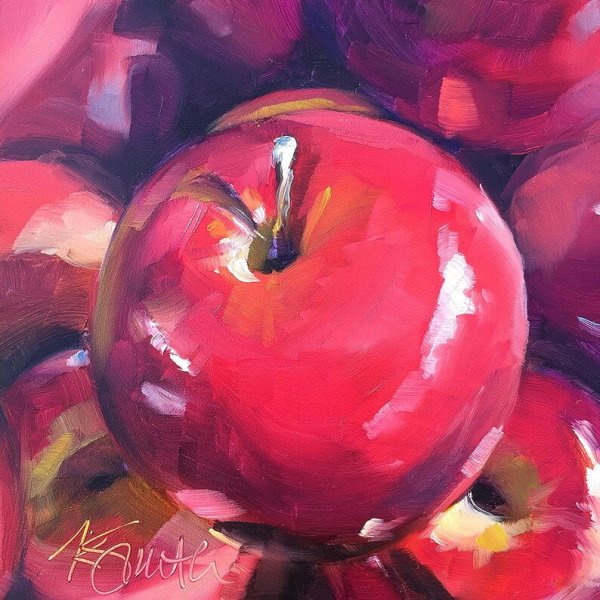 Яблоки арты