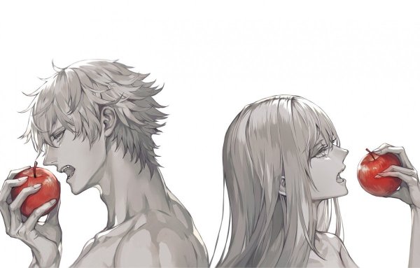 Адам и ева аниме